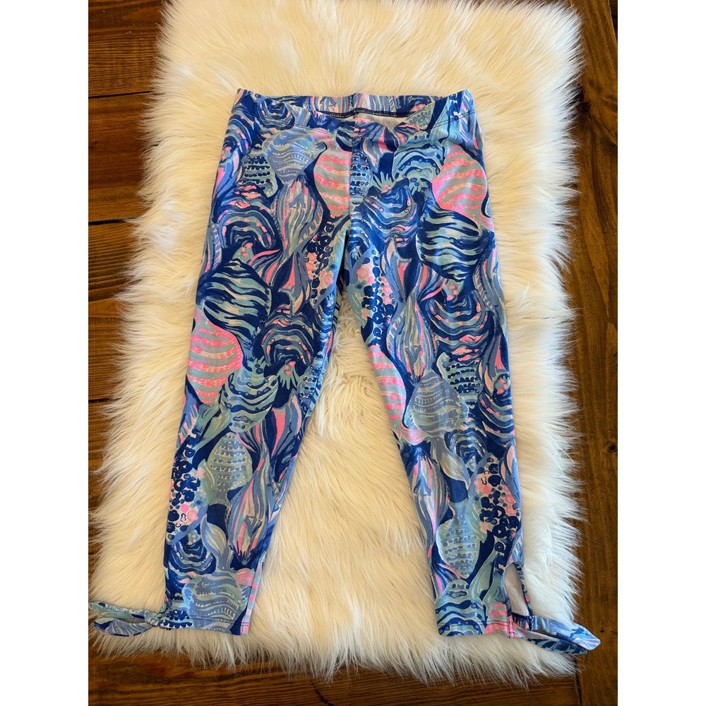 Lilly Pulitzer blue athletic Capri size xl